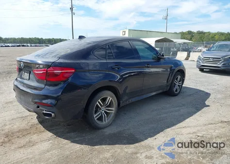 2015 BMW X6 xDrive35I z USA, uszkodzony, nr VIN 5UXKU2C5XF0F95773